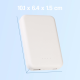 Power bank prenosiva baterija Magsafe PD 5000 mAh bela - 204752