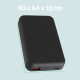 Power bank prenosiva baterija Magsafe PD 5000 mAh crna - 214333