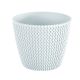 PROSPERPLAST Saksija OFY 19x16cm, bela - PR DSP190-S449
