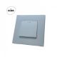 Wise Prekidač mehanički, 1 taster, PVC mat panel PM80001 - PMK000138A00000