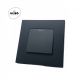 Wise Prekidač mehanički, 1 taster, PVC mat panel PM80001 - PMK000138A00000