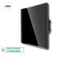 Wise Wise prekidac na dodir - 1 taster, stakleni panel crni SWP003 - PMK000041A00000