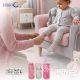 ERBEO Čarapice Za Devojčice i Bebe – roze i siva boje, set 3 komada - EP3022974