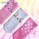 ERBEO Čarapice Za Devojčice i Bebe – roze i siva boje, set 3 komada - EP3022974