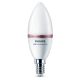 PHILIPS Pametna sijalica WFB 40W C37 E14 922-65 RGB 1PF/6 - 19916