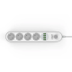 Produžni kabel LDNIO SE4432 4XUSb - 600663