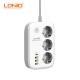 Produžni kabl LDNIO SEW3452 EU 3 utičnice + 2xUSB QC PD - 202207
