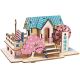 3d eko drvena puzzle - PROLEĆNA VILA - 100-1-1-1