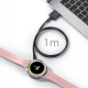 Punjač za Samsung Galaxy watch 7, 6, 5, 4, 3, Active 1, 2 Classic, FE, Ultra, USB crni - 223699