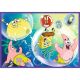 TREFL Puzzle Ludi svet Sunđer Boba - 4x250 delova - 103462-13342