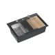 QUADRON Granitna sudopera Marc Workstation HQM7650U8_BS, crna - QU124