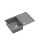 QUADRON Granitna ugradna sudopera Morgan 111 HB8203U5-BS_P2O, srebrna - QU233