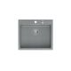 QUADRON Granitna ugradna sudopera Morgan 110 HB8304U5-BS_P2O, srebrna/steel - QU257