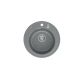 QUADRON Granitna okrugla sudopera Morgan 210 HB8301U5-BS_P2O, srebrna/steel - QU269