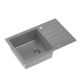 QUADRON Granitna ugradna sudopera Peter 111 HCQP7850SZK, srebrna - QU302