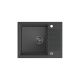 QUADRON Granitna ugradna sudopera Peter 116 HCQP6250CZK, crna - QU305