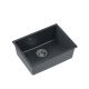 QUADRON Granitna podugradna sudopera Alec 50 HQA5340CZK, crna - QU315