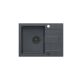 QUADRON Granitna ugradna sudopera Christian 116 HCQC6045CZK_P, crna - QU327