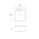 QUADRON Ugradna sudopera Johnny 100 GraniteQ HCQJ4350CZK, crna - EP3191868