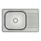 QUADRON Ugradna čelična sudopera Eddie 111 HD111SAT6642, inox - QU367
