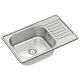 QUADRON Ugradna čelična sudopera Eddie 111 HD111SAT6642, inox - QU367