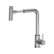 QUADRON Čelična kuhinjska slavina Meryl 3673501BS, inox - QU473