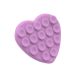 Stiker za Mobilni telefon BUBBLE HEART, ljubicasti - EP3190929