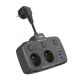 MOXOM Produžni adapter MX-ST18, 6 u 1, crna - R2227