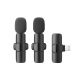 Mikrofon Bluetooth K9 2u1 Type-C Lightning, crna - R2231