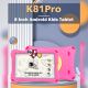 Tablet za decu K81 PRO 8 inca beli / Maska  pink - EP3045715