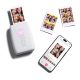 Prenosni mini printer Q20, beli - EP3212379