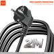 Produžni kabl Moxom MX-ST38 crni - EP3168960
