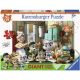 Ravensburger puzzle - Velika podna puzla Cats - 24 dela - RA03004