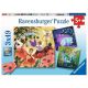 Ravensburger puzzle - Jednorog, zmaj I vila - 3x49 delova - RA05181
