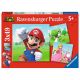 Ravensburger puzzle - Super Mario - 3x49 delova - RA05186