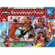 Ravensburger puzzle - Naši heroji bubamara i crna mačka - 3x49 delova - RA05189