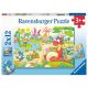 Ravensburger puzzle - Omiljeni dinosaurusi - 2x12 delova - RA05246