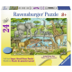 Ravensburger puzzle (slagalice) - Velike podne puzzle divlje - RA05542