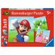 Ravensburger puzzle - Super Mario - 4x100 delova - RA05689
