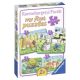 Ravensburger puzzle (slagalice) - Moje prve puzzle, 4 u 1, ljubimci - RA06951