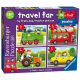Ravensburger puzzle (slagalice) - Moje prve puzzle, 4 u 1, Prevozna sredstva - RA07303