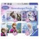 Ravensburger puzzle - Frozen, 4 u 1 (12,16,20,24 delova) - RA07360