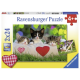 Ravensburger puzzle (slagalice)- Zaljubljene mace - RA07801