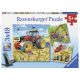 Ravensburger puzzle - Mašine - 3x49 delova - RA08012