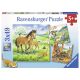 Ravensburger puzzle - Vreme je za maženje - 3x49 delova - RA08029