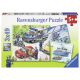 Ravensburger puzzle - Policija u akciji - 3x49 delova - RA09221