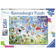 Ravensburger puzzle (slagalice) - Disney družina - RA10053