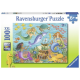 Ravensburger puzzle (slagalice) - Čarobni svet okeana - RA10838