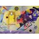 Ravensburger puzzle - Kandinsky, Wassily : Žuta, crvena, plava - 1.000 delova - RA12000023