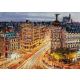 Ravensburger puzzle – Ulica Gran Vija, Madrid - 1.000 delova - RA12000609